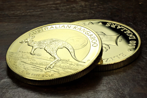 Goldmünzen Känguru